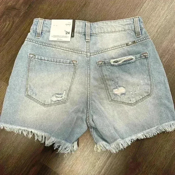 Kancan denim shorts - Picture 3 of 4